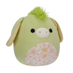 SQU: Squishmallows, 20 cm, JUNIPER, ZELENI MAGARAC S CVJETNIM TRBUHOM