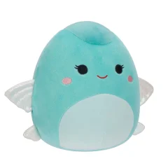 SQU: Squishmallows, 20 cm, BETTE, SVIJETLO TIRKIZNA LETEĆA RIBA