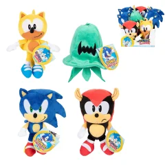 SON: SONIC, Wave 7-serija, pliš figura, 23 cm, sorto