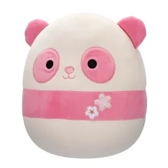 SQU: Squishmallows, 30 cm, MATLIN, ROZA PANDA S TREŠNJINIM CVIJETOM