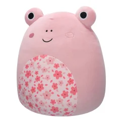 SQU: Squishmallows, 30 cm, KLINE, ROZA ŽABA S TRBUŠČIĆEM BOJE TREŠNJINA CVIJETA