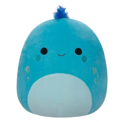 SQU: Squishmallows, 40 cm, DIJIMON, PLAVA IGUANA PLAVE DLAKE