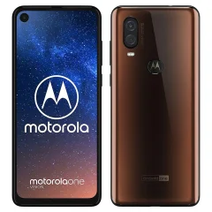 Obnovljeno - znaki rabe - Motorola One Vision rjava 4G 128 GB 4 GB ram - svetli znaki uporabe obnovljeno