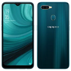 Obnovljeno - znaki rabe - Oppo AX7 modra 64 GB 4 GB ram dual sim - svetli znaki uporabe obnovljeno