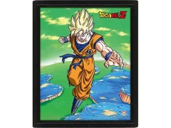 Dragon Ball Z Lentric 3D Frame Transformacije Super Saiyan