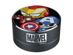 ERT Group Bluetooth Speaker Marvel Model Avengers 003, 3W prenosni zvočnik, vgrajen mikrofon in FM radio, reža za mikro SD kartice, polnilna baterija