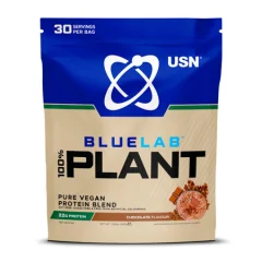 USN BlueLab 100% Plant Protein, 900 g - Vanilija