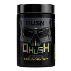 USN Qhush Black Pre-workout, 220 g - Lemon Lime