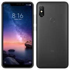 Obnovljeno - znaki rabe - Xiaomi Redmi Note 6 Pro crn 32 GB 3 GB ram - svetli znaki uporabe obnovljeno