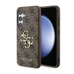 Guess 4G Big Metal Logo - Etui Samsung Galaxy A55 5G rjav