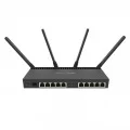 Razstavljen (odprta embalaža) - MIKROTIK RB4011iGS+5HacQ2HnD-IN 3dBi 10-port Ethernet Dual Band PoE brezžični usmerjevalnik-router