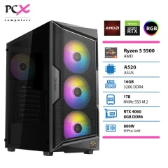 PCX Extian R5 5500 16GB/1TB namizni računalnik