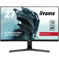 Obnovljeno - znaki rabe - Monitor Iiyama 68,6 cm (27,0") G2770HSU-B1 1920x1080 Gaming 165Hz IPS 0,8ms HDMI DisplayPort 2xUSB2.0 Zvočniki  FreeSync Premium 2xUSB2.0 G-master RedEagle