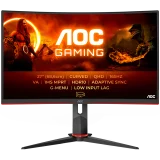 Obnovljeno - znaki rabe - AOC CQ27G2S 27'' 165Hz QHD ukrivljen gaming monitor