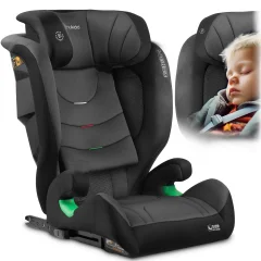 Nukido Louis Soft avtosedež črno-siv 15-36 kg ISOFIX