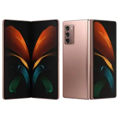 Obnovljeno - znaki rabe - Samsung Galaxy Z Fold2 5G bronast 256 GB 12 GB - svetli znaki uporabe obnovljeno