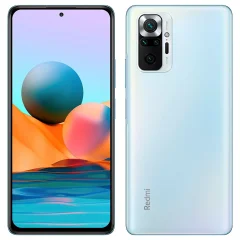 Obnovljeno - znaki rabe - Xiaomi Redmi Note 10 Pro modra 128 GB 6 GB ram - svetli znaki uporabe obnovljeno