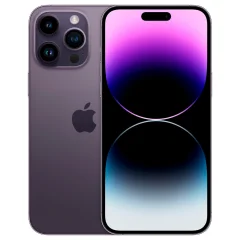 Obnovljeno - znaki rabe - Apple iPhone 14 Pro Max 5G vijol. 128 GB ram - vidne oznake uporabe obnovljeno