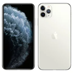 Obnovljeno - znaki rabe - Apple iPhone 11 Pro Max 4G srebrn 64 GB 4 GB ram - svetli znaki uporabe obnovljeno