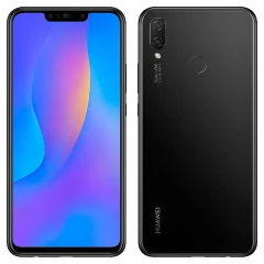 Obnovljeno - znaki rabe - Huawei P smart+ 2018 crn 64 GB 4 GB ram dual sim - vidne oznake uporabe obnovljeno