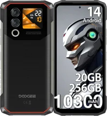 DOOGEE Blade 10 Max 20/256GB, črna pametni robustni telefon Android 14, 10300mAh 50MP NFC