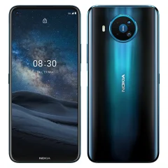 Obnovljeno - znaki rabe - Nokia 8.3 5G modra 64 GB 6 GB ram dual sim - vidne oznake uporabe obnovljeno