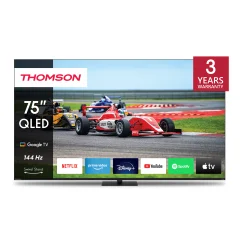 THOMSON 75QG7C14 75” QLED PRO 144Hz, HDR10 Google TV