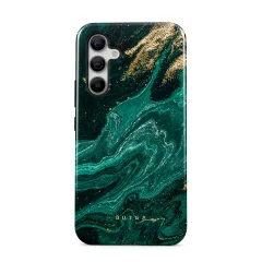 Silionski ovitek Tough za Samsung Galaxy A55 - Burga -  Emerald Pool