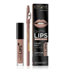 Eveline Oh My Lips Matt Lip Kit Liner Nº1