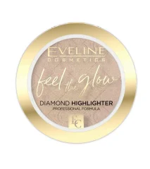 Eveline Feel The Glow Diamond osvetljevalec No 02 Beach Glow 4,2 gr