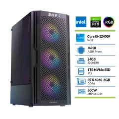 Razstavljen (odprta embalaža) - BOFX ANTARES3 i5-12400 24GB 1TB RTX4060 namizni računalnik