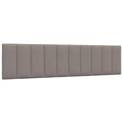 vidaXL Vzglavna stranica taupe 200 cm blago