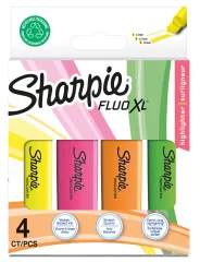 Osvetljevalec Sharpie FLUO XL, različne barve, pretisni omot 4 kom