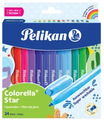 Fiber Pen Pelikan colorella zvezda, kartonska škatla 24