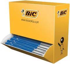 BIC izvlečni kemični svinčnik M10 clic, moder, VREDNOSTNI PAK