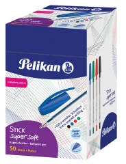 Pelikan kemični svinčnik STICK super mehak, različnih barv