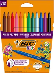 BIC KIDS Visa fiber pisala, kartonska škatla 12