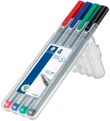 STAEDTLER Fineliner triplus, zaboj za 4