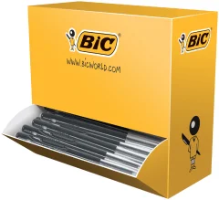 BIC izvlečni kemični svinčnik M10 clic, črn, PAK