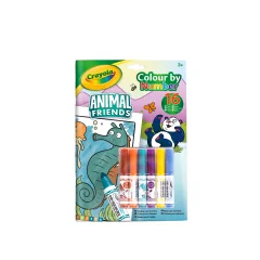 Crayola Animal Friends - Barvanje po številkah s flomastri