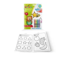 Crayola Mini kids - Oblike in barve z voščenkami