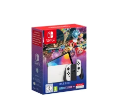 NINTENDO SWITCH OLED igralna konzola z igro MARIO KART 8 DELUXE in 12M NSO