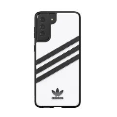 Adidas, Zaščitna prevleka za Samsung Galaxy S21 Plus Originals 3 Stripes, Bela