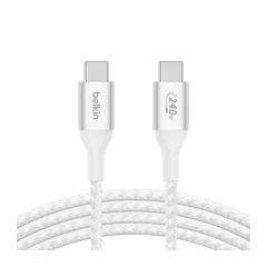 Belkin, Kabel za polnjenje in sinhronizacijo podatkov iz USB-C v USB-C PD 3.1 3A 2M, Bela