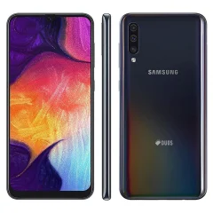 Obnovljeno - znaki rabe - Ecofone Galaxy A50 crn 128 GB 4 GB ram dual sim