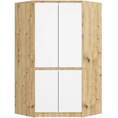 KOTNI KABINET S100 4D CLP ARTISAN HRAST / BELA