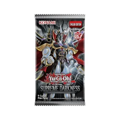 KONAMI Yugioh Supreme Darkness Booster karte