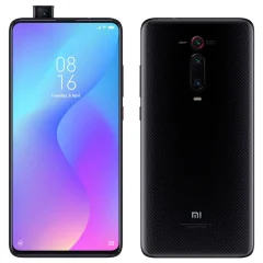 Obnovljeno - znaki rabe - Ecofone Mi 9T Pro crn 128 GB 6 GB ram dual sim