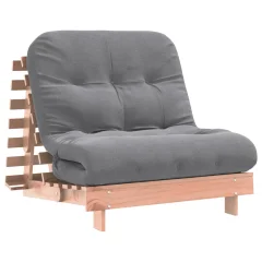 Futon - Futonski ležalnik z ležiščem 80x206x11 cm trdna douglas jelka