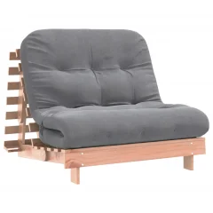 Futon - Futonski ležalnik z ležiščem 100x206x11 cm trdna douglas jelka